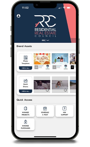 National Association of Realtors New Jersey Photofy App Home screen